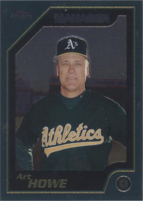 2001 Topps Chrome - Art Howe #266