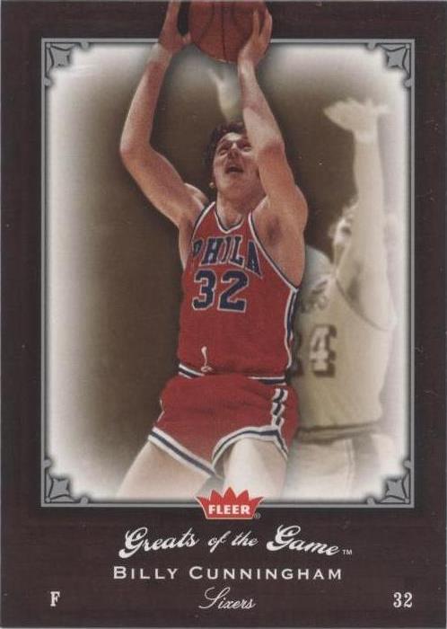 2005-06 Fleer Greats of the Game - Billy Cunningham #33