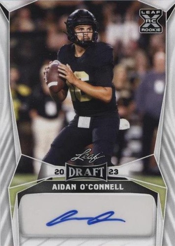 2023 Leaf Draft Aidan O'Connell #BA-AO1