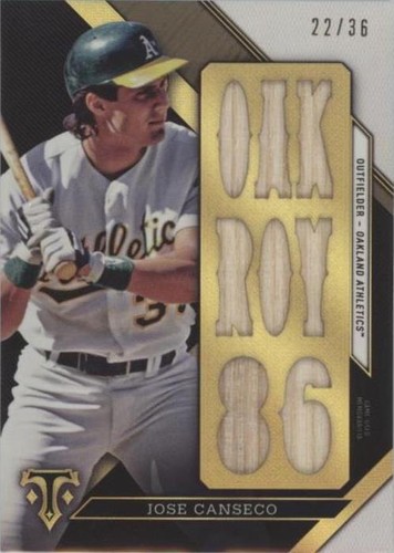 2016 Topps Triple Threads - Jose Canseco #TTR-JC2