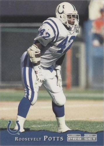 1993 Pro Set Roosevelt Potts #189