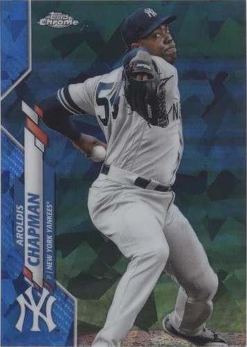 2020 Topps Chrome Sapphire Edition - Aroldis Chapman #161