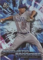 2018 Bowman Platinum - Adbert Alzolay #PPP-19
