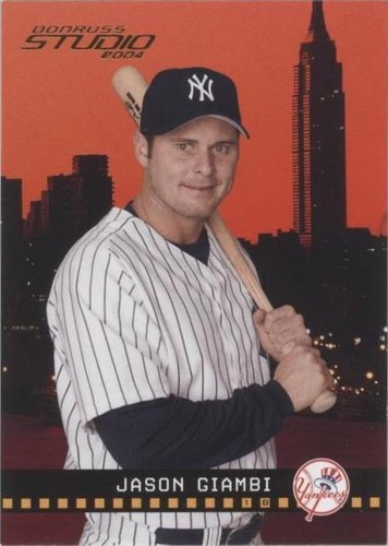 2004 Donruss Studio - Jason Giambi #136