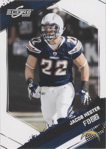 2009 Score Jacob Hester #241