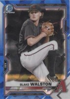 2021 Bowman Sapphire Edition - Blake Walston #BCP-104