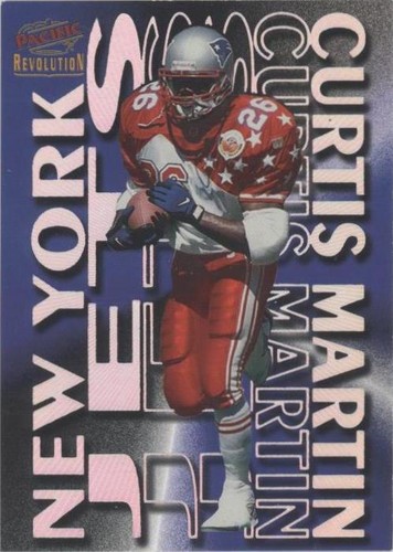 1998 Pacific Revolution Curtis Martin #22