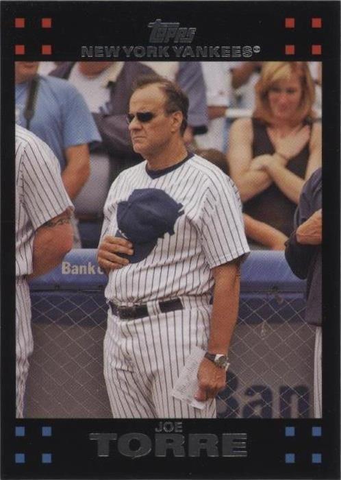 2007 Topps New York Yankees Limited Edition Gift Set - Joe Torre #NYY26