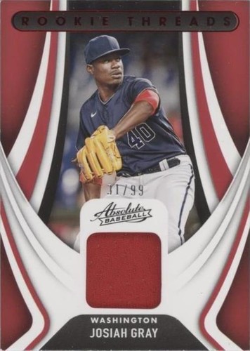 2022 Panini Absolute - Josiah Gray #RT-JG