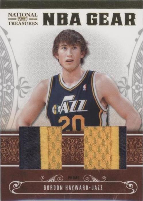 2010-11 Плей-офф National Treasures - Гордон Хейворд No14