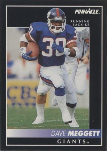 1992 Pinnacle Dave Meggett #171
