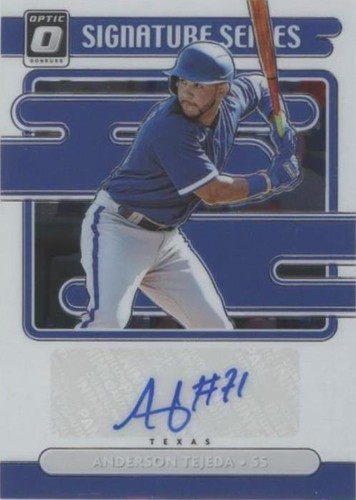 2021 Panini Donruss Optic - Anderson Tejeda #SS-AT