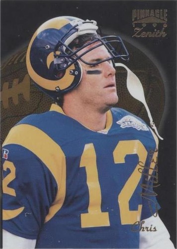 1996 Pinnacle Zenith Chris Miller #Z-54