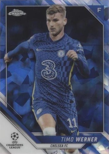 2021-22 Topps Chrome UCL Sapphire Edition Timo Werner #130