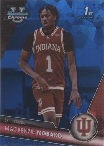 2023-24 Bowman University Chrome Sapphire Edition - Mackenzie Mgbako #92