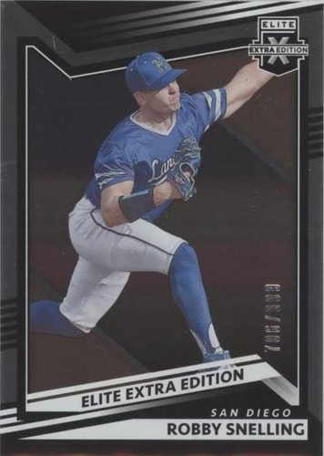 2022 Panini Elite Extra Edition - Robby Snelling #39