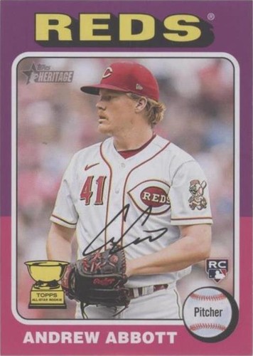 2024 Topps Heritage - Andrew Abbott #470