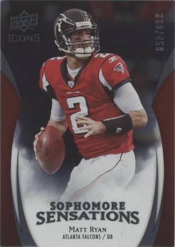 2009 Upper Deck Icons Matt Ryan #SS-MR