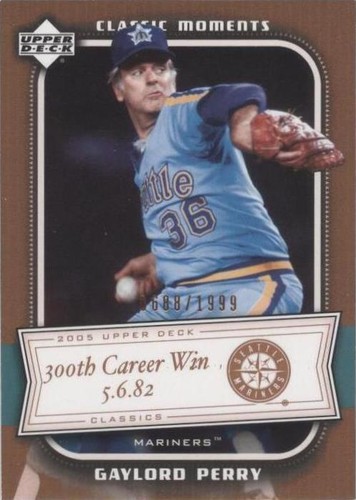 2005 Upper Deck Classics - Gaylord Perry #CM-GP