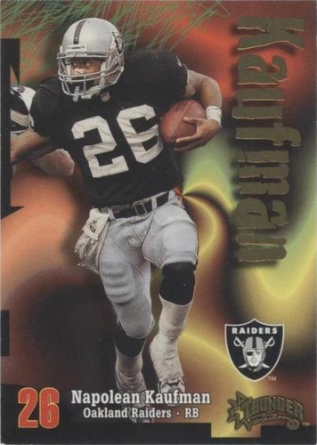 1998 Skybox Thunder Napoleon Kaufman #11