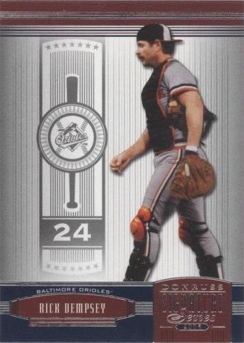 2005 Donruss Signature Series - Rick Dempsey #18