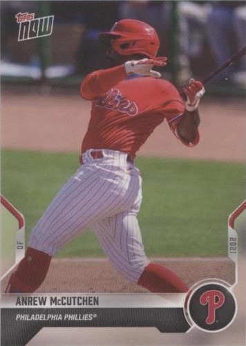 2021 Topps Now Road to Opening Day - Andrew McCutchen #OD-272