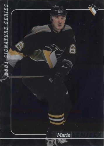 2000-01 In the Game Be A Player Signature Series - Mario Lemieux #75