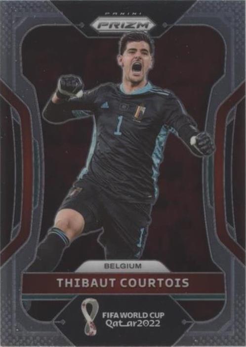 2022 Panini Prizm World Cup Qatar Thibaut Courtois #21
