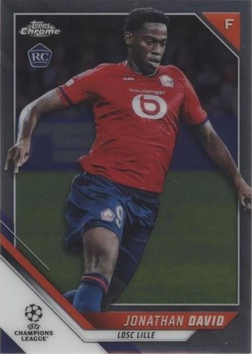 2021-22 Topps Chrome UCL Jonathan David #191