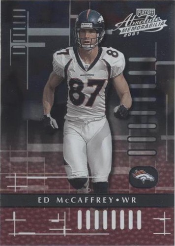 2001 2747C Playoff Absolute Memorabilia Ed McCaffrey Denver