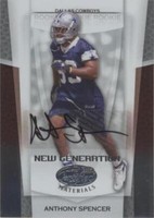 2007 Leaf Certified Materials Anthony Spencer #177