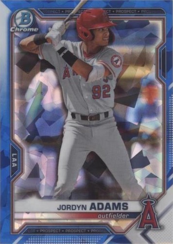 2021 Bowman Chrome Draft Sapphire Edition - Jordyn Adams #BDC-32