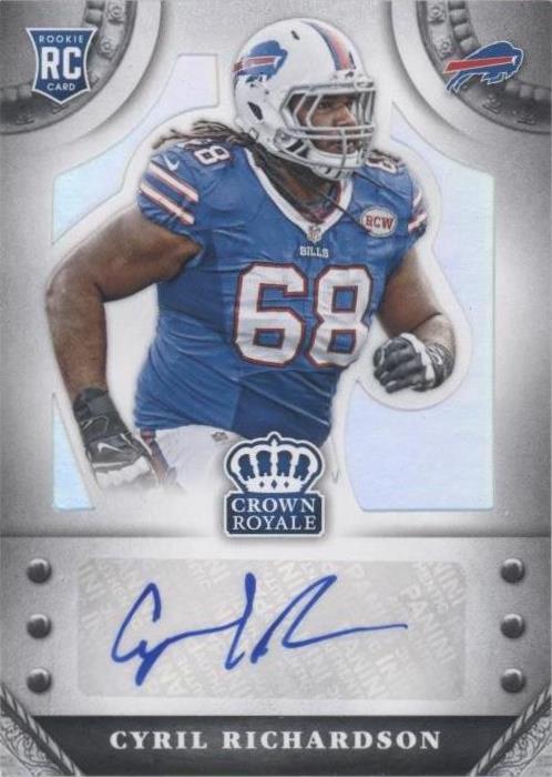 2014 Panini Crown Royale Cyril Richardson #DS-CR