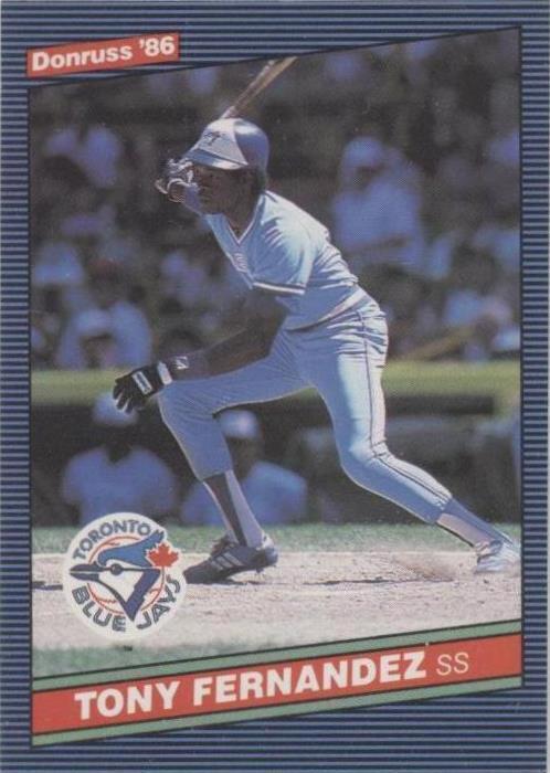Donruss 1986 - Tony Fernández #119