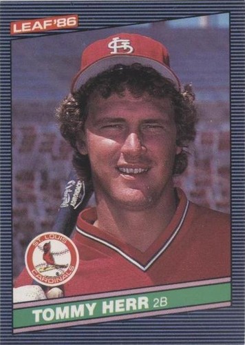 1986 Leaf Canadian - Tom Herr #79