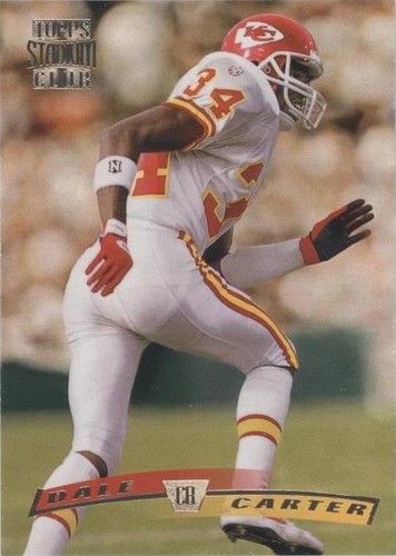 1996 Topps Stadium Club Dale Carter #34