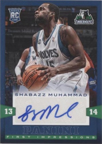 2013-14 Panini - Shabazz Muhammad #6