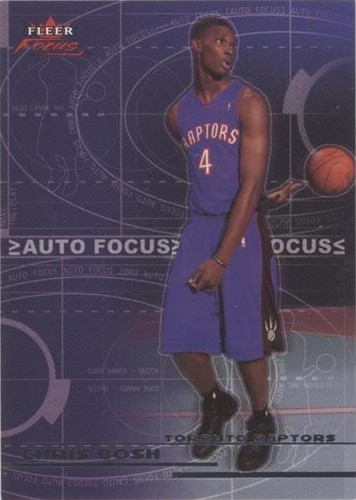 2003-04 Fleer Focus - Chris Bosh #23AF