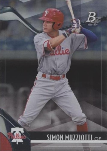 2021 Bowman Platinum - Simon Muzziotti #TOP-48