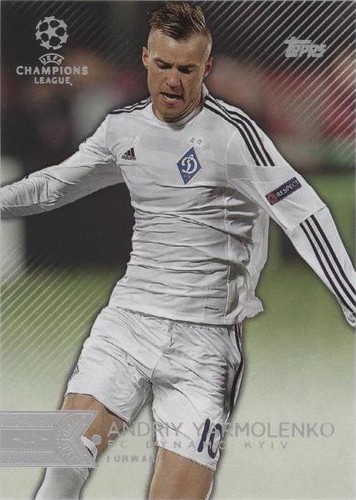2015-16 Topps UCL Showcase Andriy Yarmolenko #175