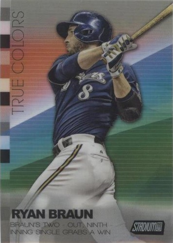 2015 Topps Stadium Club - Ryan Braun #TCA-RB