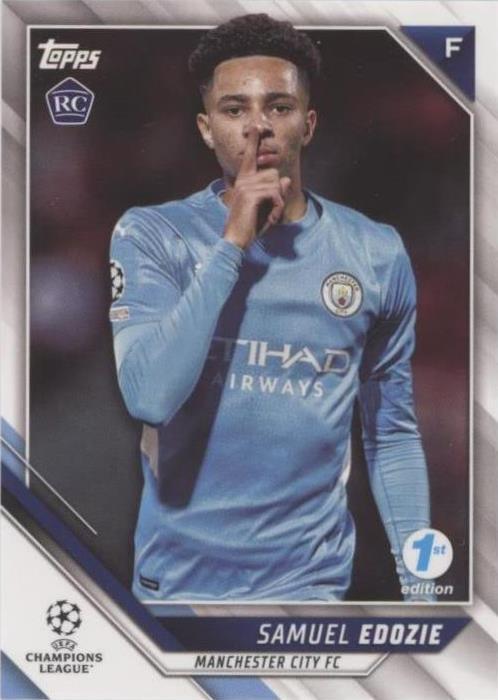 2021-22 Topps UCL Collection 1st Edition Samuel Edozie #55