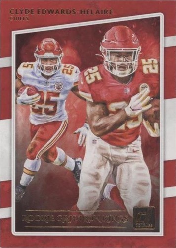 2020 Panini Donruss Clyde Edwards-Helaire #RGK-CEH