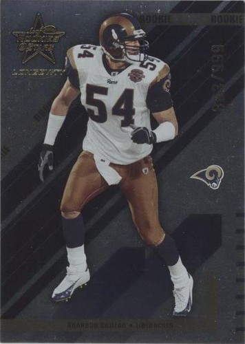 2004 Leaf Rookies & Stars Longevity Brandon Chillar #190