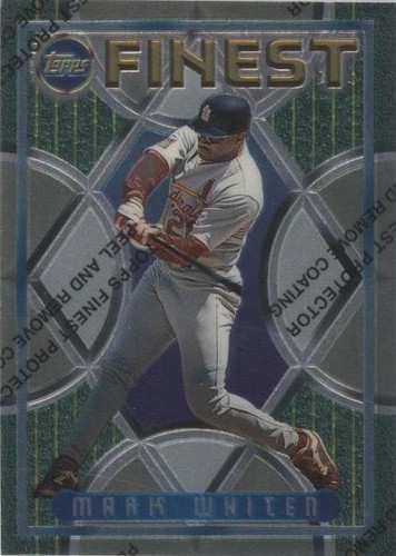 1995 Topps Finest - Mark Whiten #147
