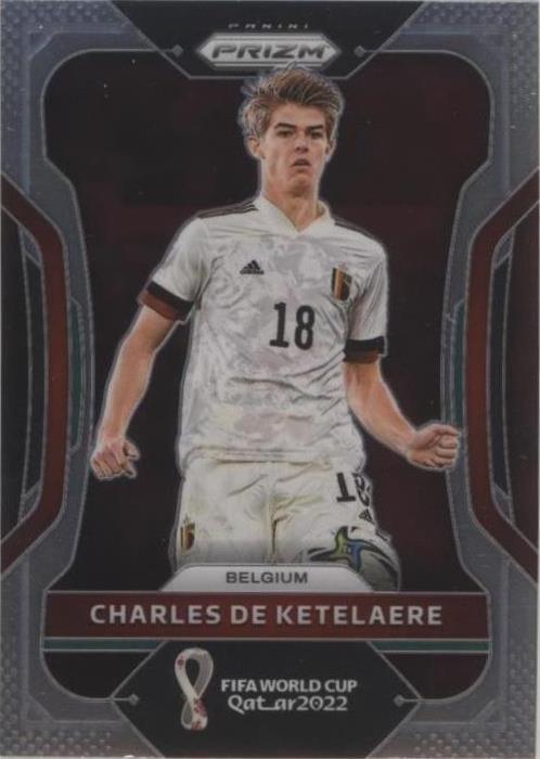 2022 Panini Prizm World Cup Qatar Charles De Ketelaere #15