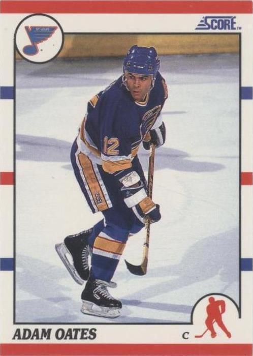 1990-91 Puntuación 100 jugadores más populares y estrellas en ascenso - Adam Oates #41