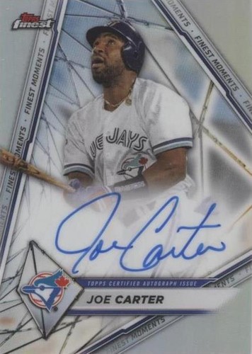 2022 Topps Finest - Joe Carter #FMA-JC