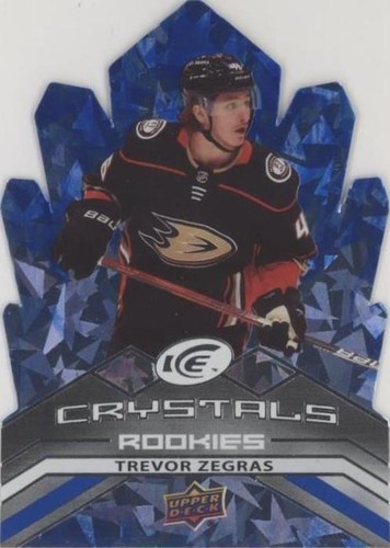 2021-22 Upper Deck Ice - Trevor Zegras #IC-46