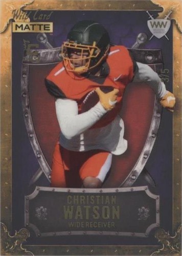 2022 Wild Card MATTE Christian Watson #WW-9